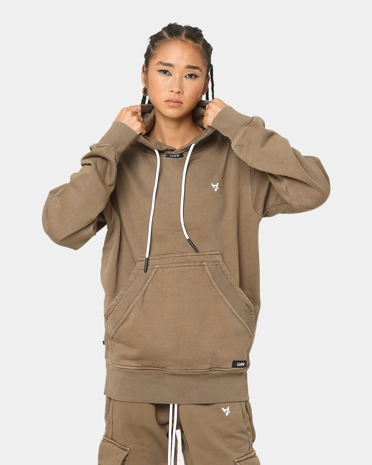 The Anti Order Anti Essential Hoodie Vintage Brown sold by Culture Kings