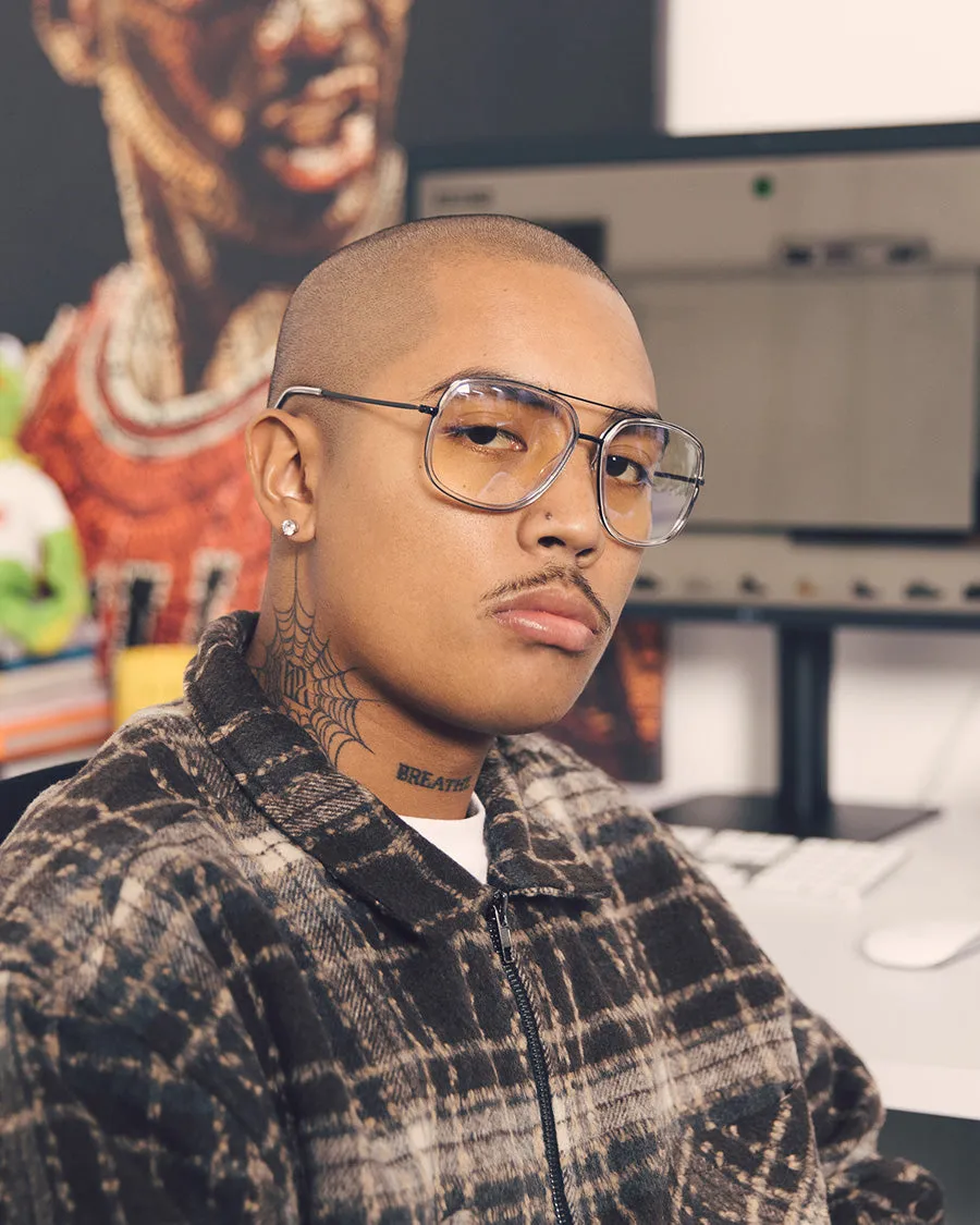 NUQE Men's Lee Bluelight Glasses Clear/Bluelight sold by Culture Kings