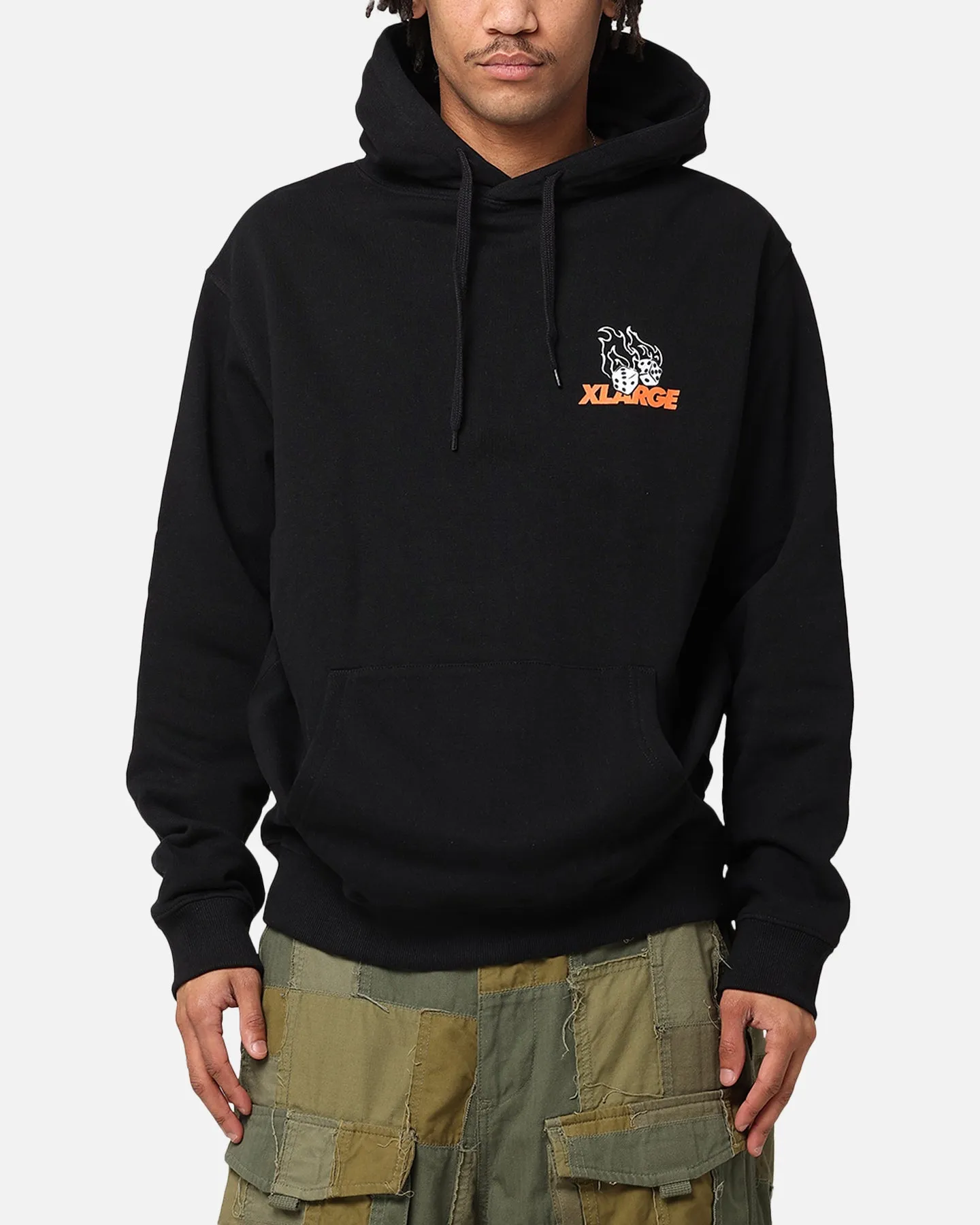 X-Large Fire Dice Hoodie Solid Black sold by Culture Kings product image thumbnail 2