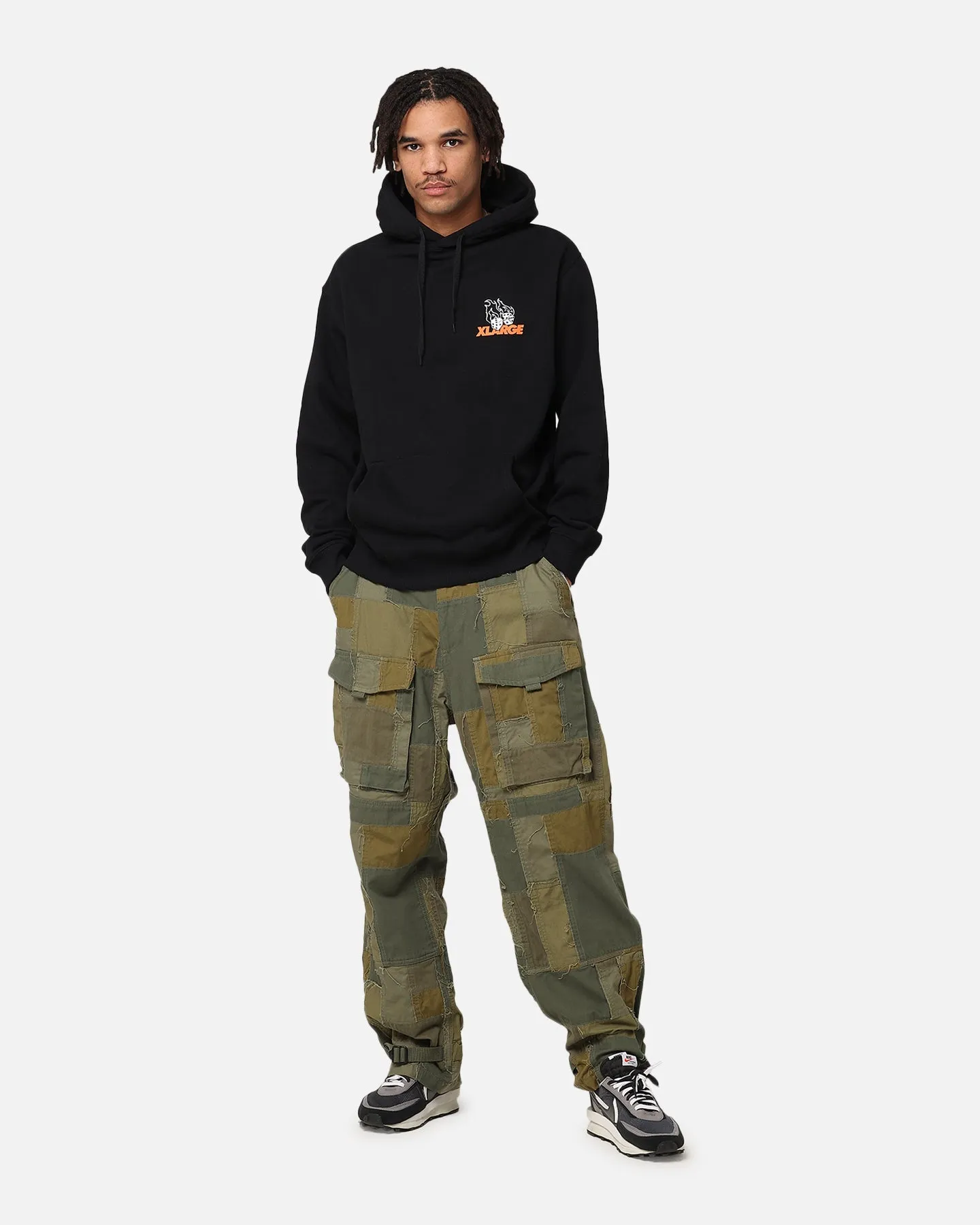 X-Large Fire Dice Hoodie Solid Black sold by Culture Kings product image thumbnail 4