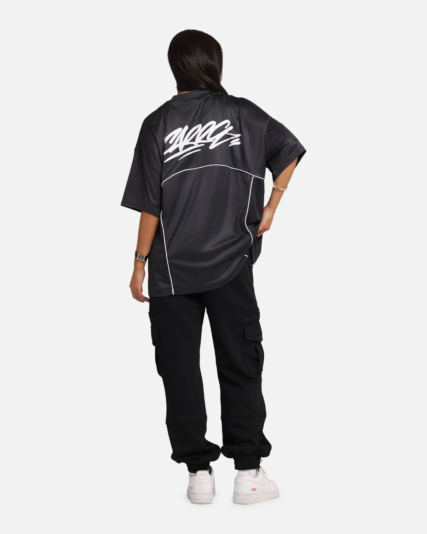 Carre Trainer T-Shirt Black sold by Culture Kings product image thumbnail 4