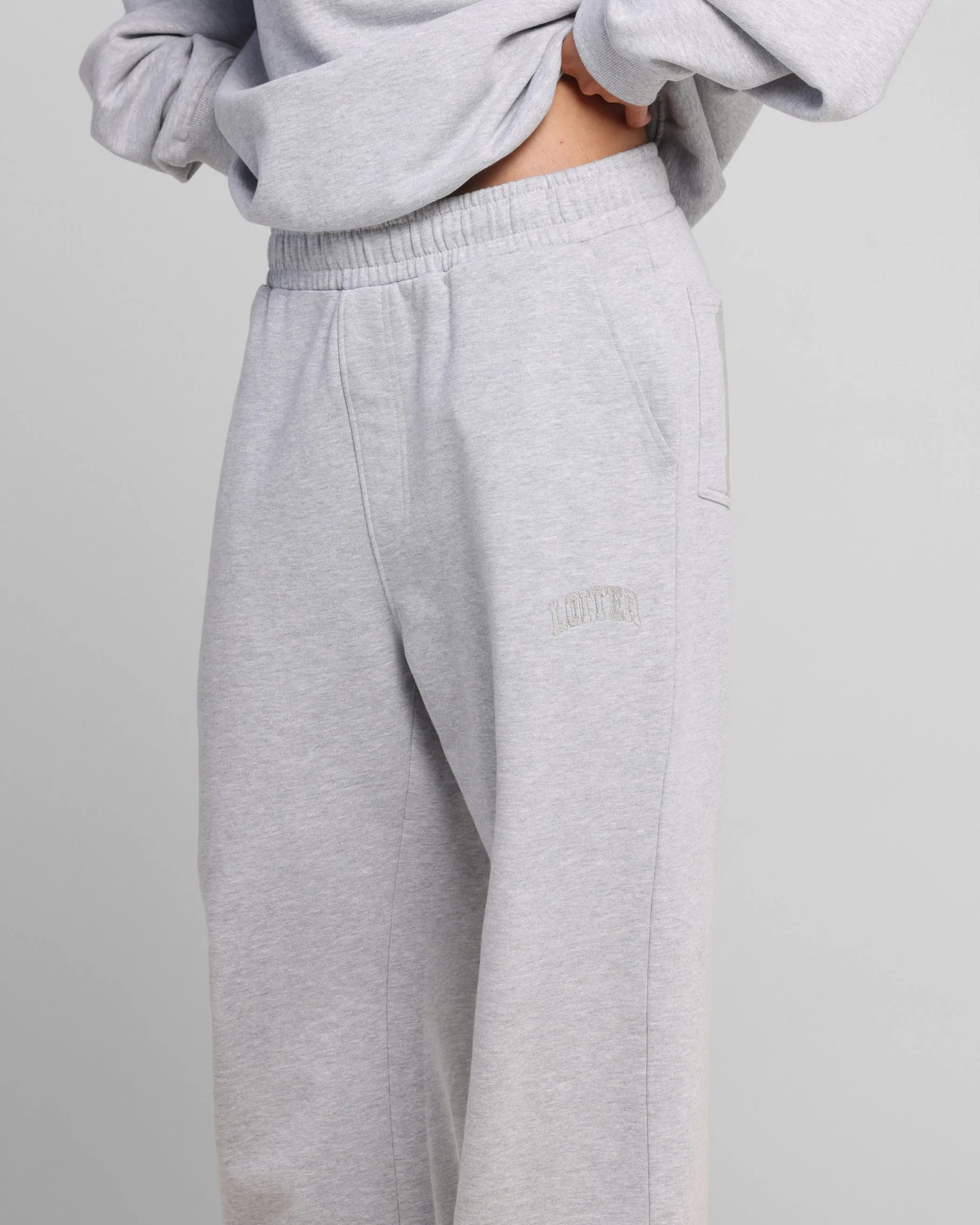 Loiter Arch Premium Sweat Pants Grey sold by Culture Kings product image thumbnail 5