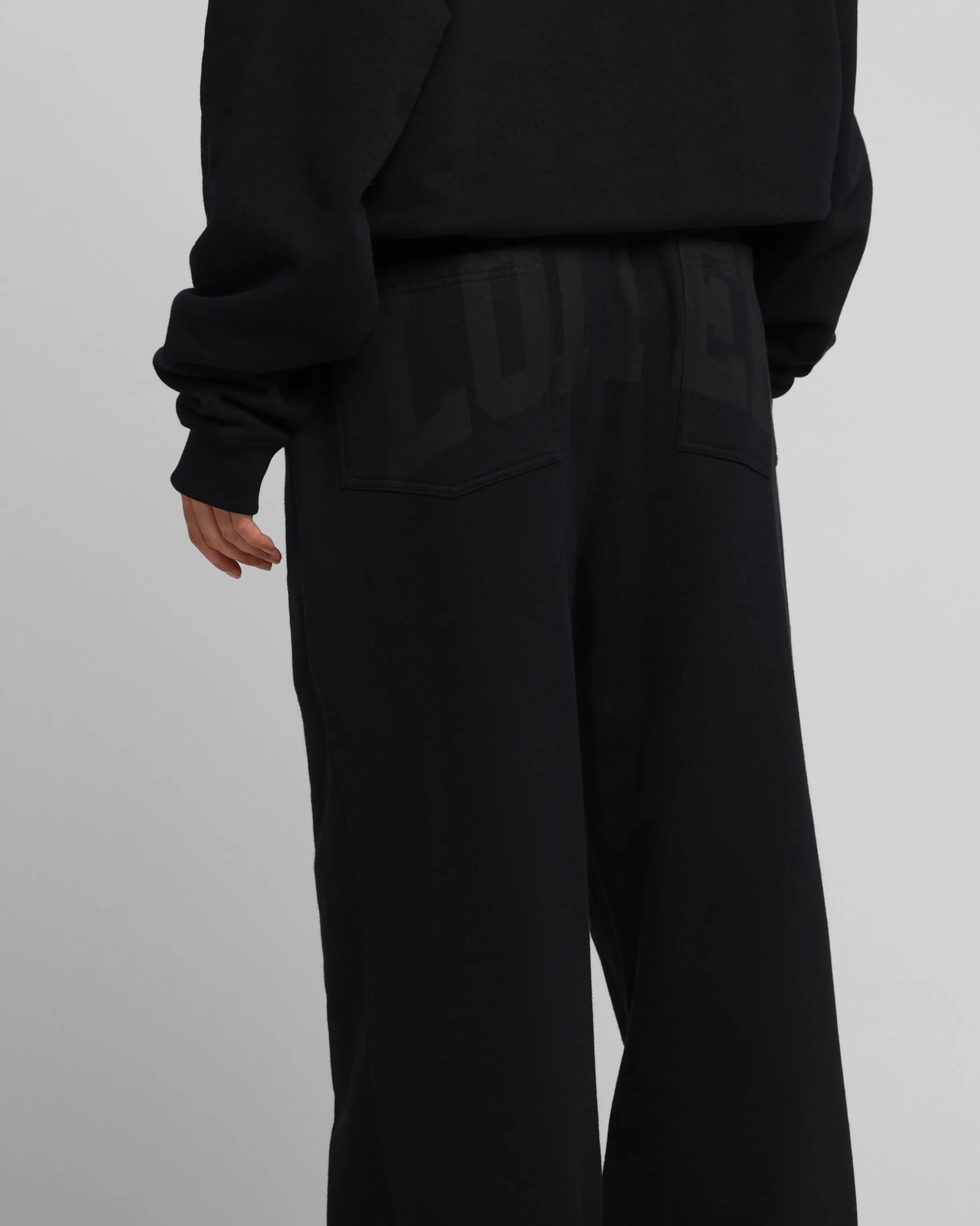 Loiter Arch Premium Sweat Pants Black sold by Culture Kings product image thumbnail 4
