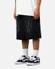 Saint Morta Warrior Baggy Sweat Shorts Washed Black sold by Culture Kings