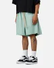 MNML Oversized Cargo Sweat Shorts Seafoam sold by Culture Kings