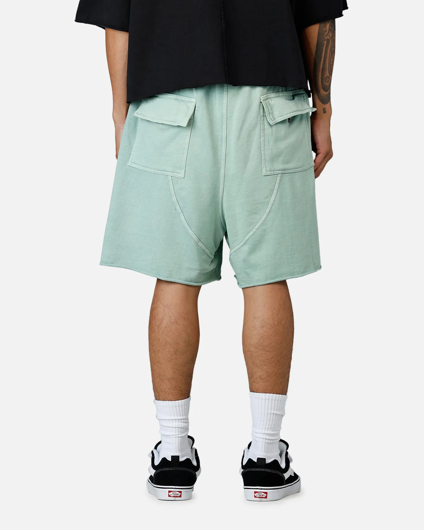 MNML Oversized Cargo Sweat Shorts Seafoam sold by Culture Kings product image thumbnail 5