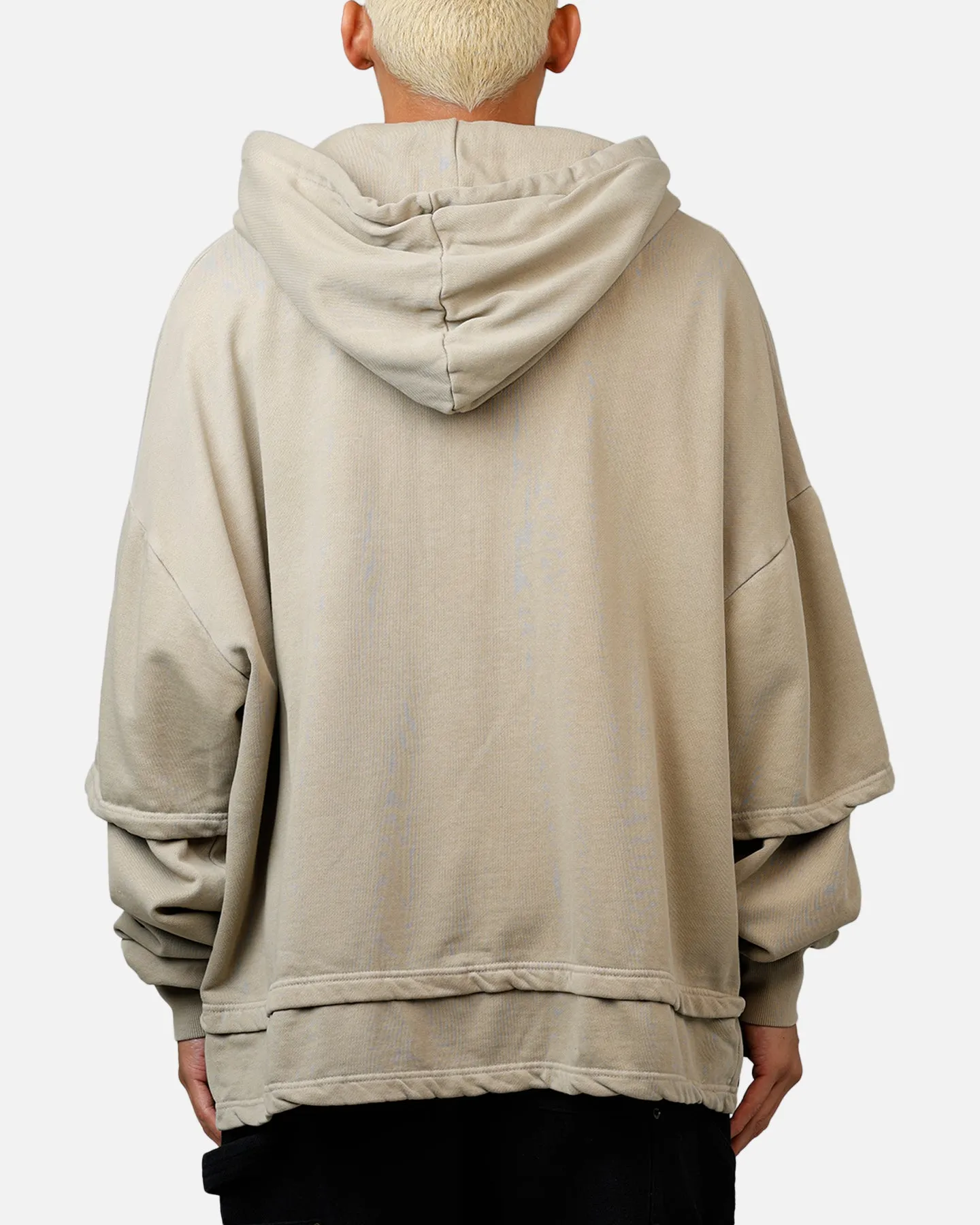 MNML Double Layer Zipper Sweater Washed Earth sold by Culture Kings product image thumbnail 2