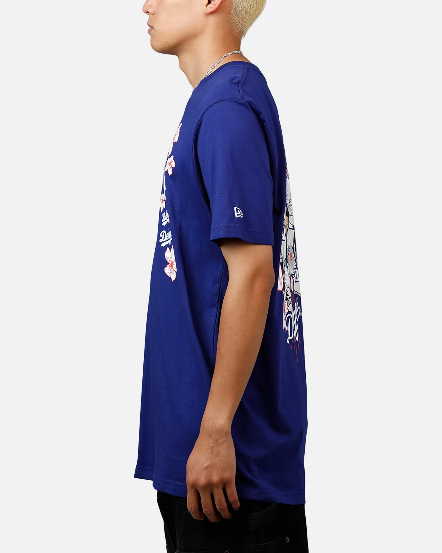 New Era Los Angeles Dodgers Cherry Blossom T-Shirt Blue sold by Culture Kings product image thumbnail 5