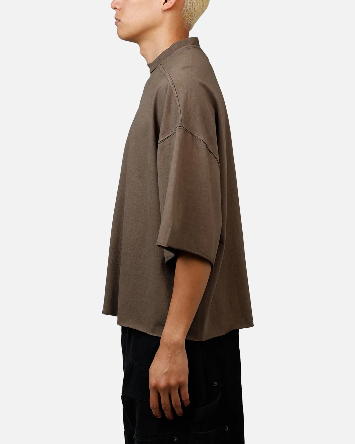 MNML Oversized Raw Hem T-Shirt Muddy Grey sold by Culture Kings product image thumbnail 5