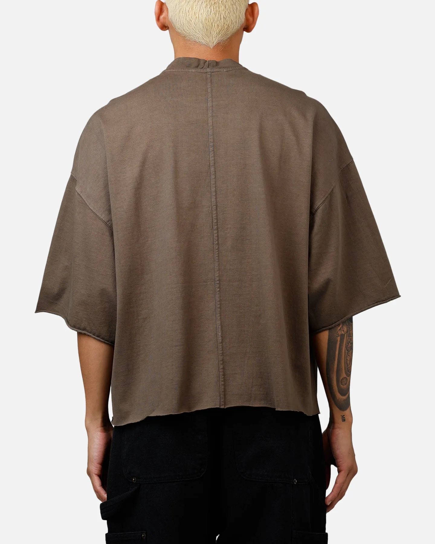MNML Oversized Raw Hem T-Shirt Muddy Grey sold by Culture Kings product image thumbnail 2