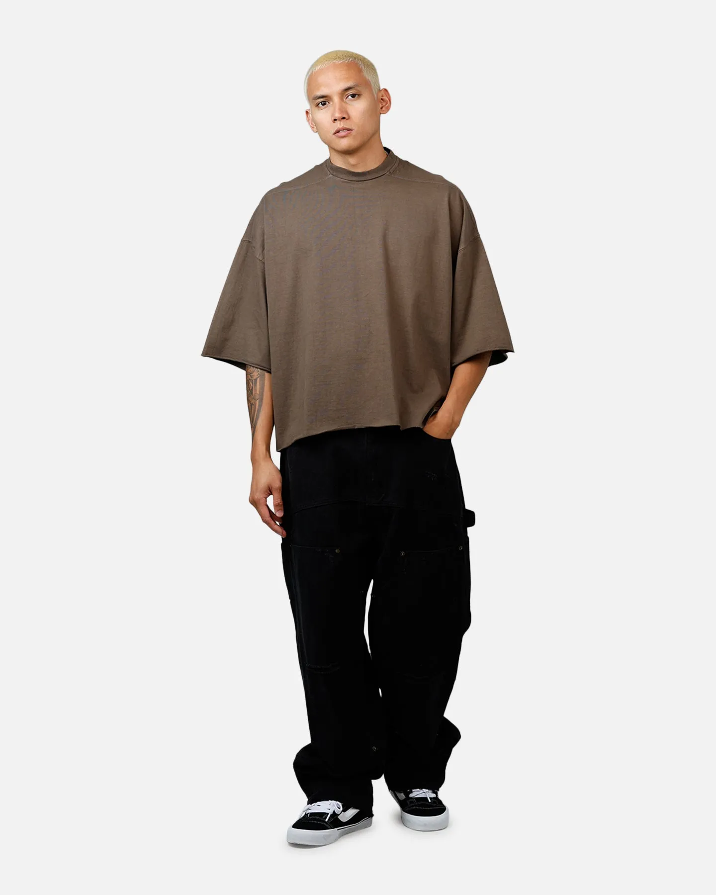 MNML Oversized Raw Hem T-Shirt Muddy Grey sold by Culture Kings product image thumbnail 3