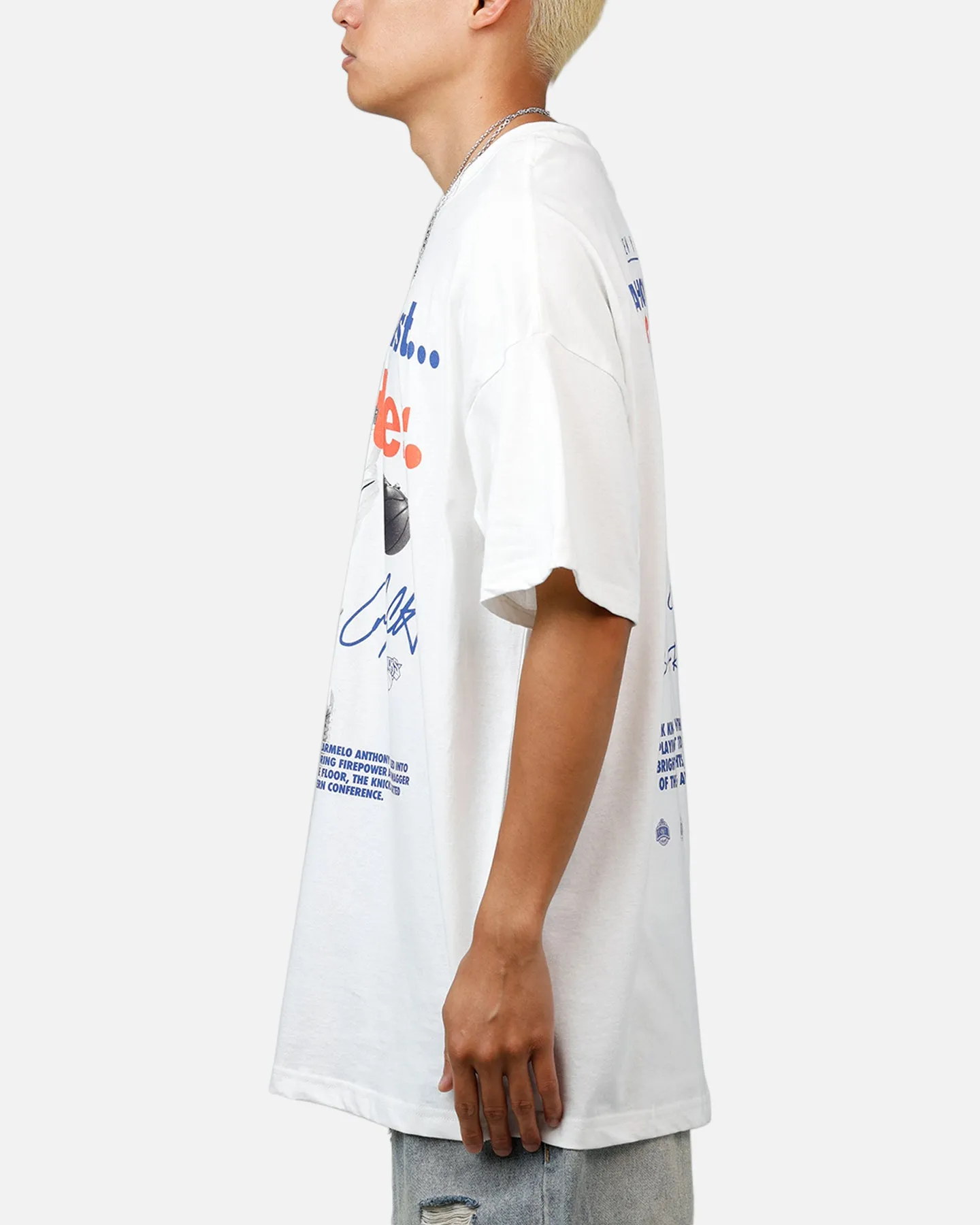 Mitchell & Ness New York Knicks Carmelo Anthony Got Better T-Shirt Vintage White sold by Culture Kings product image thumbnail 5