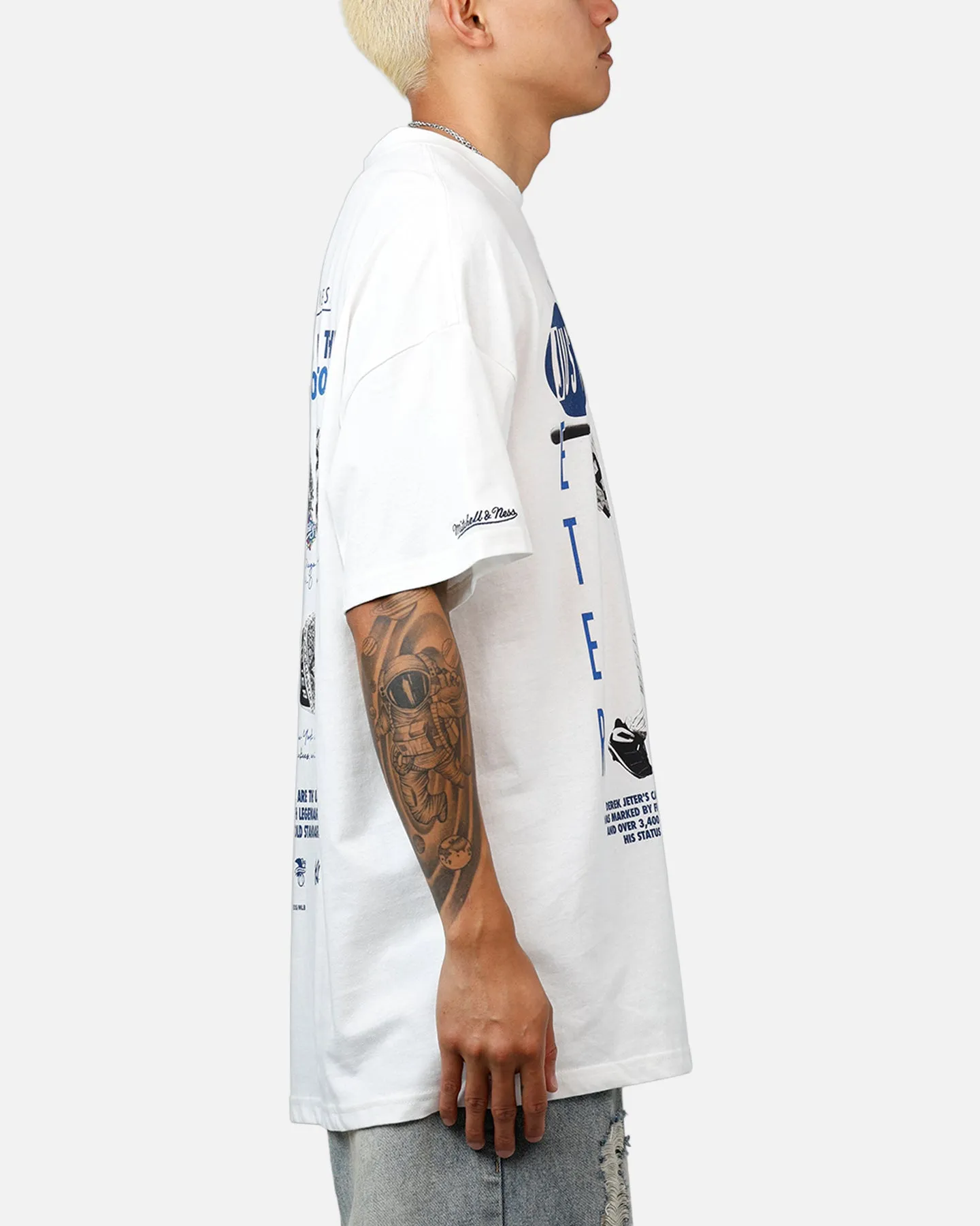 Mitchell & Ness New York Yankees Derek Jeter Got Better T-Shirt Vintage White sold by Culture Kings product image thumbnail 4