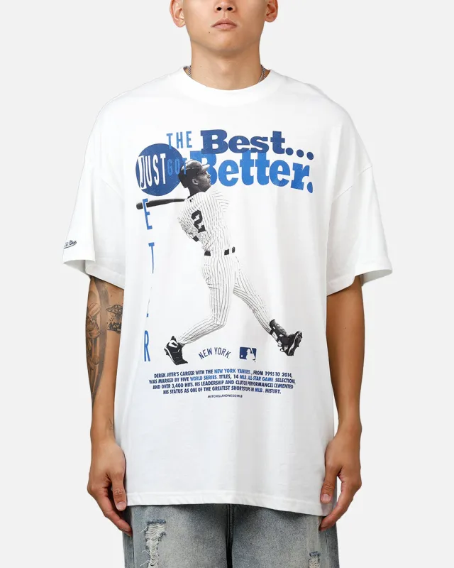 Mitchell & Ness New York Yankees Derek Jeter Got Better T-Shirt Vintage White sold by Culture Kings