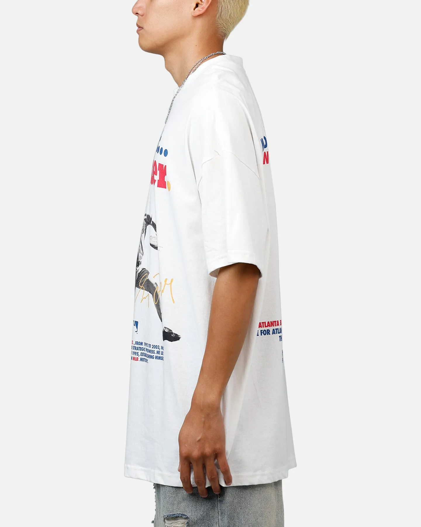 Mitchell & Ness Atlanta Braves Gregory "Mad Dog" Maddux Got Better T-Shirt Vintage White sold by Culture Kings product image thumbnail 5