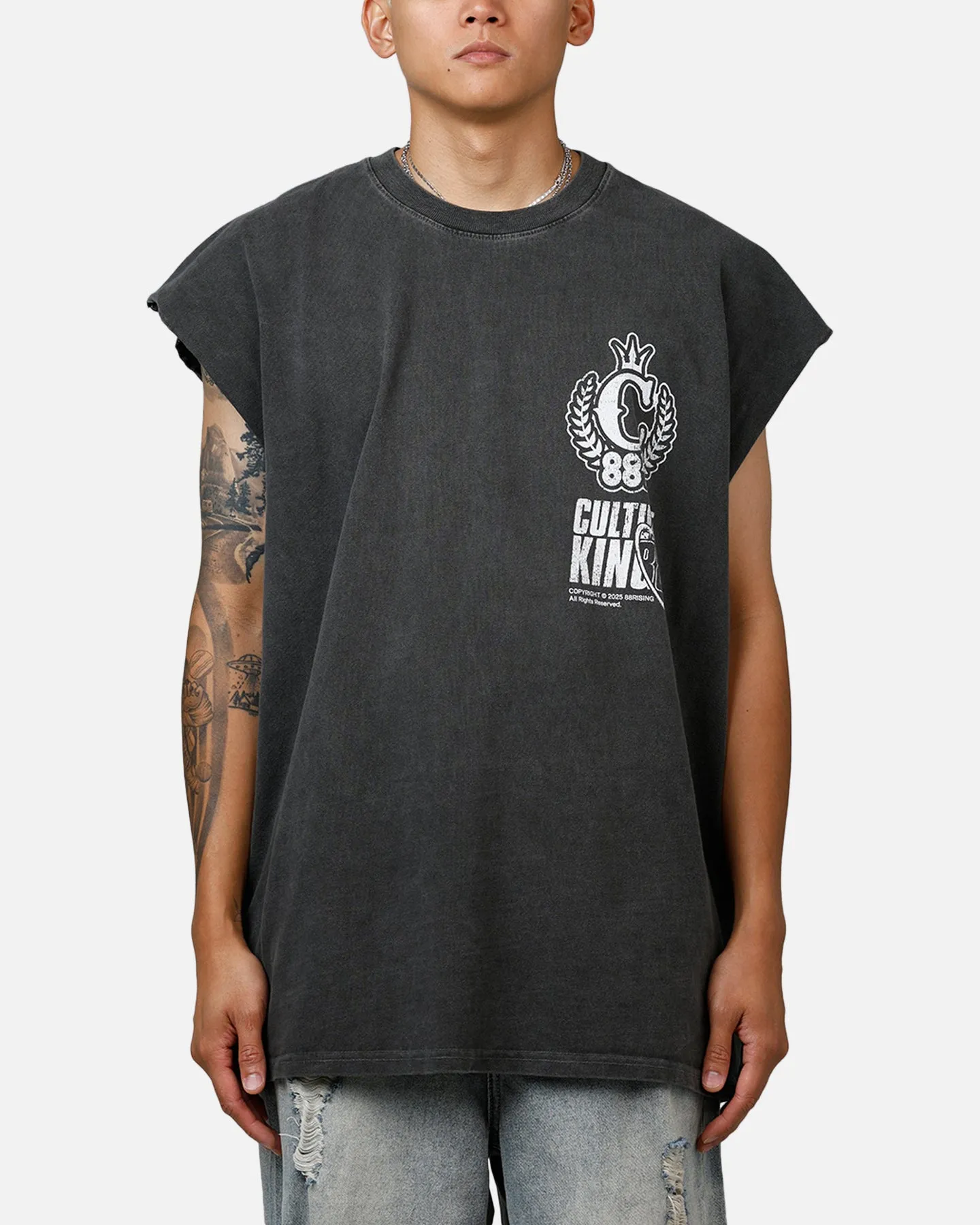 ABC Skull T-Shirt Black sold by Culture Kings product image thumbnail 2