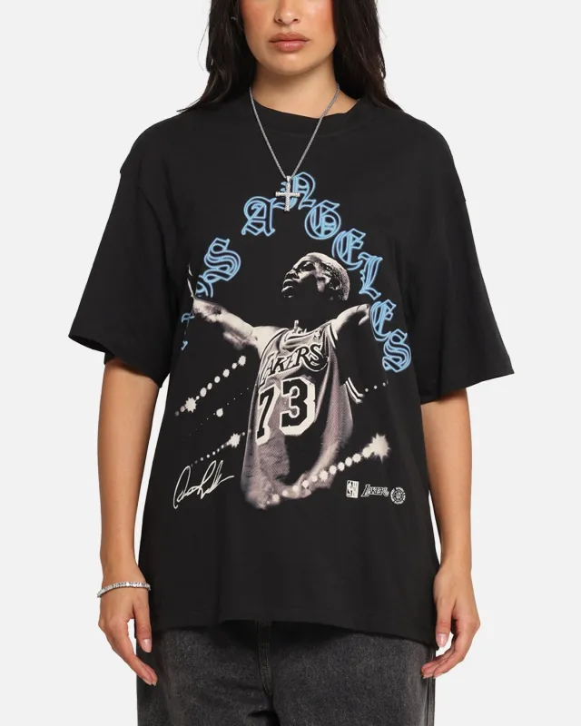 Mitchell & Ness Los Angeles Lakers Dennis Rodman Xray Glow T-Shirt Black made by Mitchell & Ness