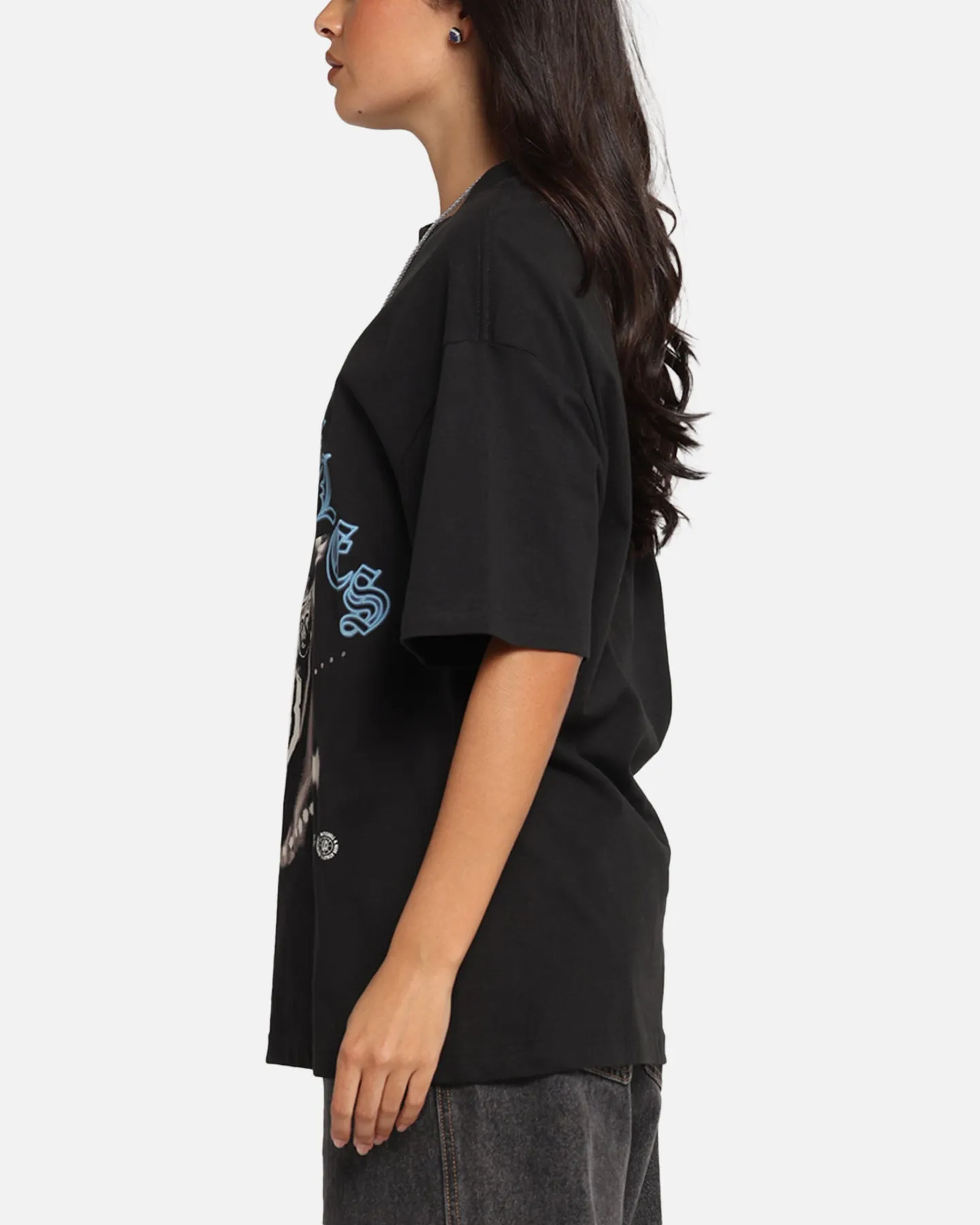 Mitchell & Ness Los Angeles Lakers Dennis Rodman Xray Glow T-Shirt Black sold by Culture Kings product image thumbnail 5