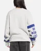 Mitchell & Ness New York Knicks Letterform Crewneck Grey Marle/Official Team Color sold by Culture Kings