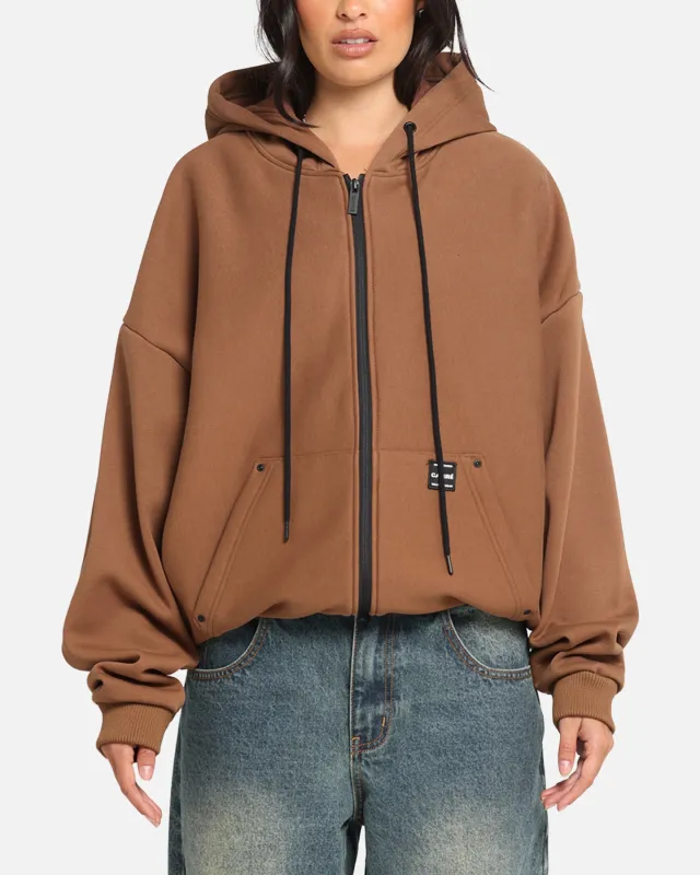 Carre Weatherwear Hoodie Brown sold by Culture Kings