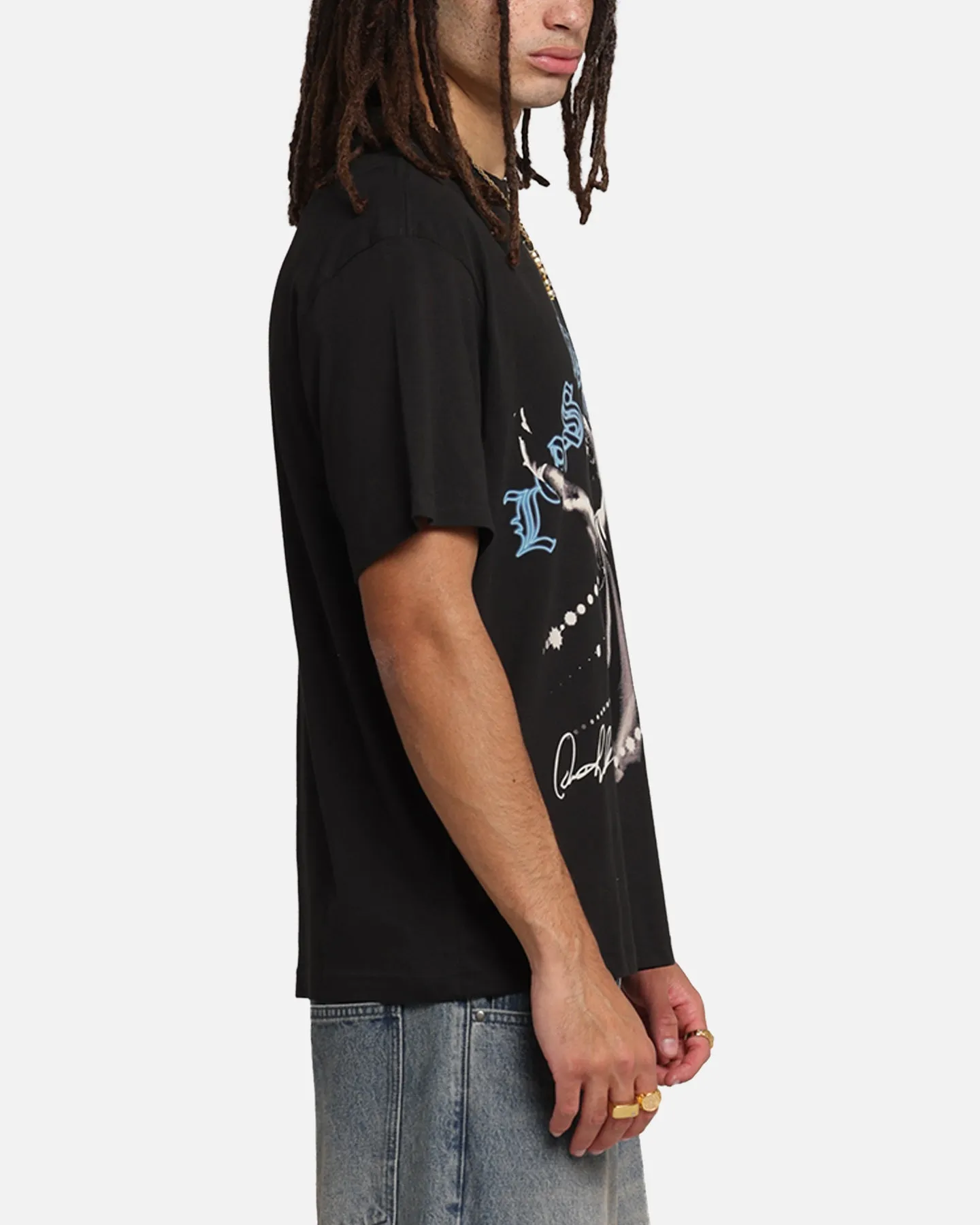 Mitchell & Ness Los Angeles Lakers Dennis Rodman Xray Glow T-Shirt Black sold by Culture Kings product image thumbnail 4