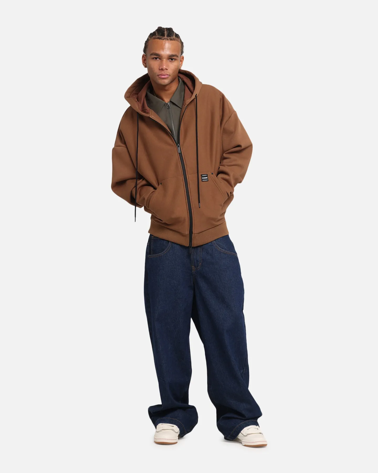 Carre Weatherwear Hoodie Brown sold by Culture Kings product image thumbnail 2