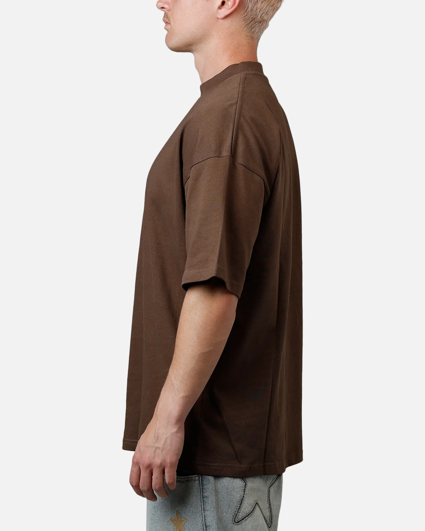 Culture Kings Everyday Mock Neck T-Shirt Brown sold by Culture Kings product image thumbnail 5