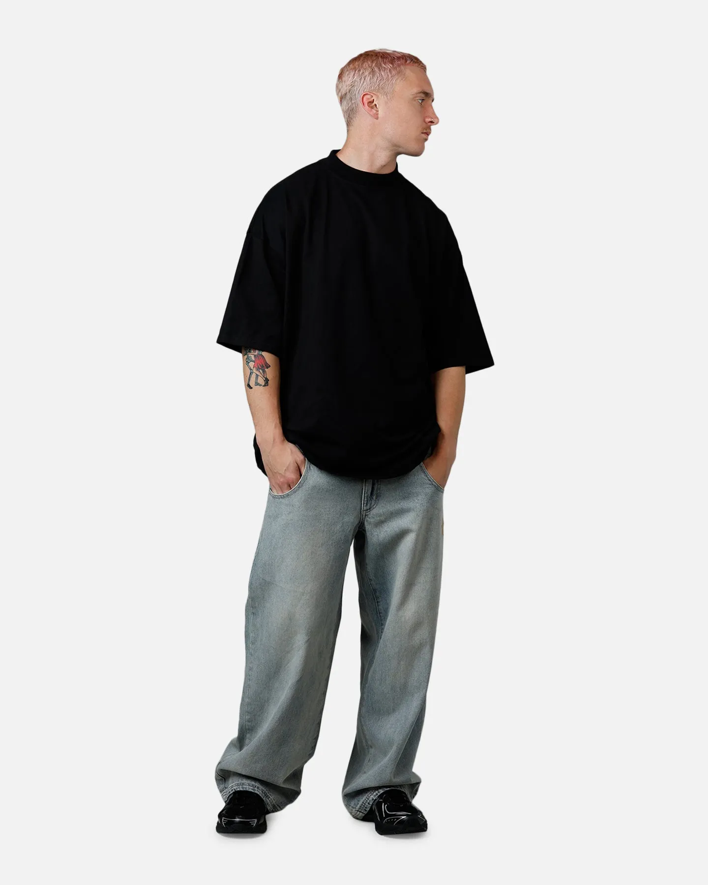 Culture Kings Everyday Mock Neck T-Shirt Black sold by Culture Kings product image thumbnail 3