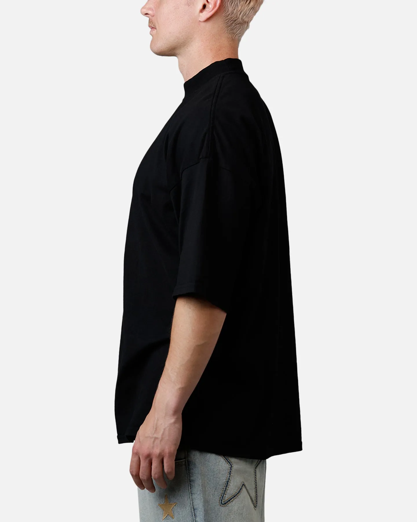 Culture Kings Everyday Mock Neck T-Shirt Black sold by Culture Kings product image thumbnail 5