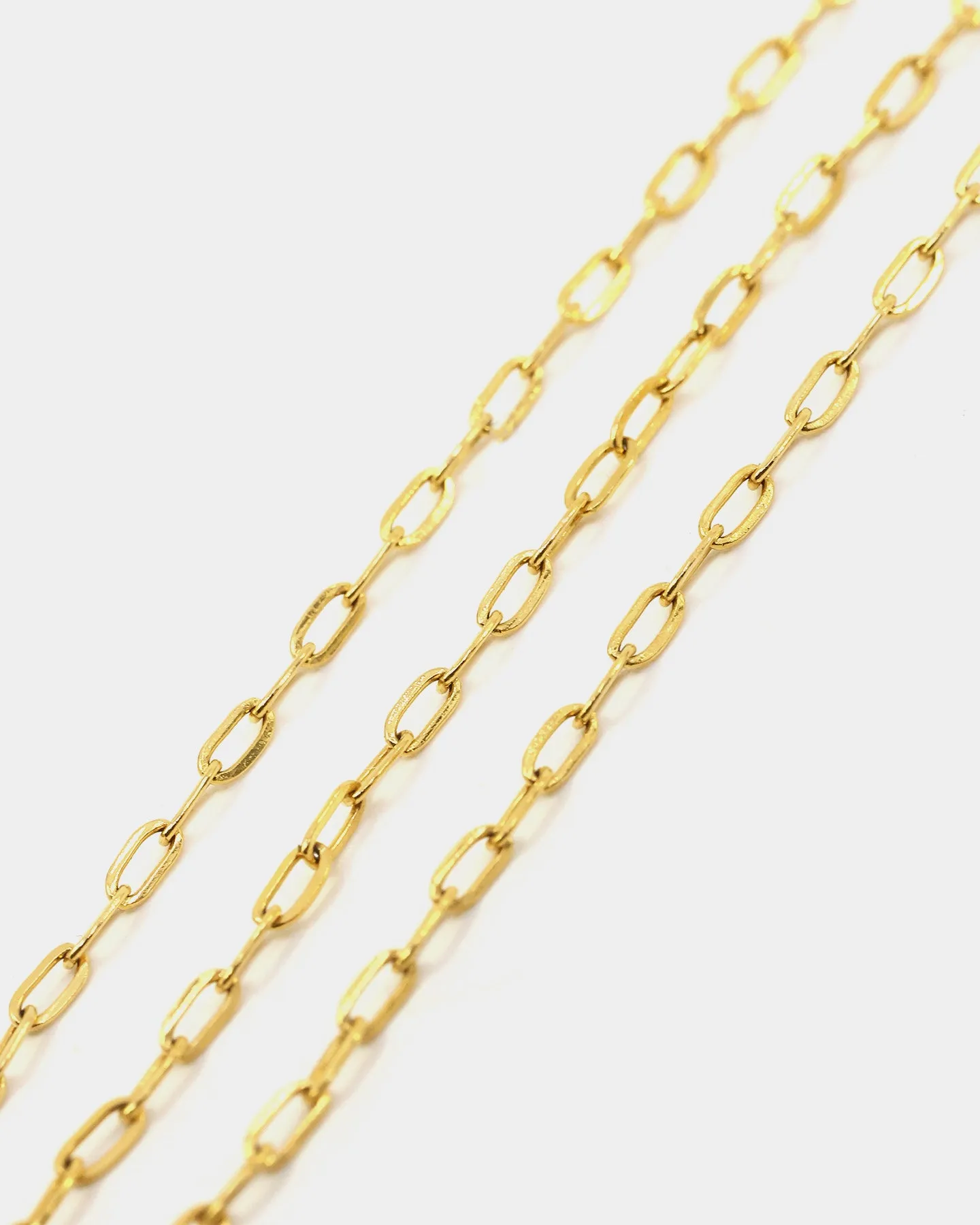 Raising Hell Women's Customisable Long Cable Necklace Gold sold by Culture Kings product image thumbnail 5
