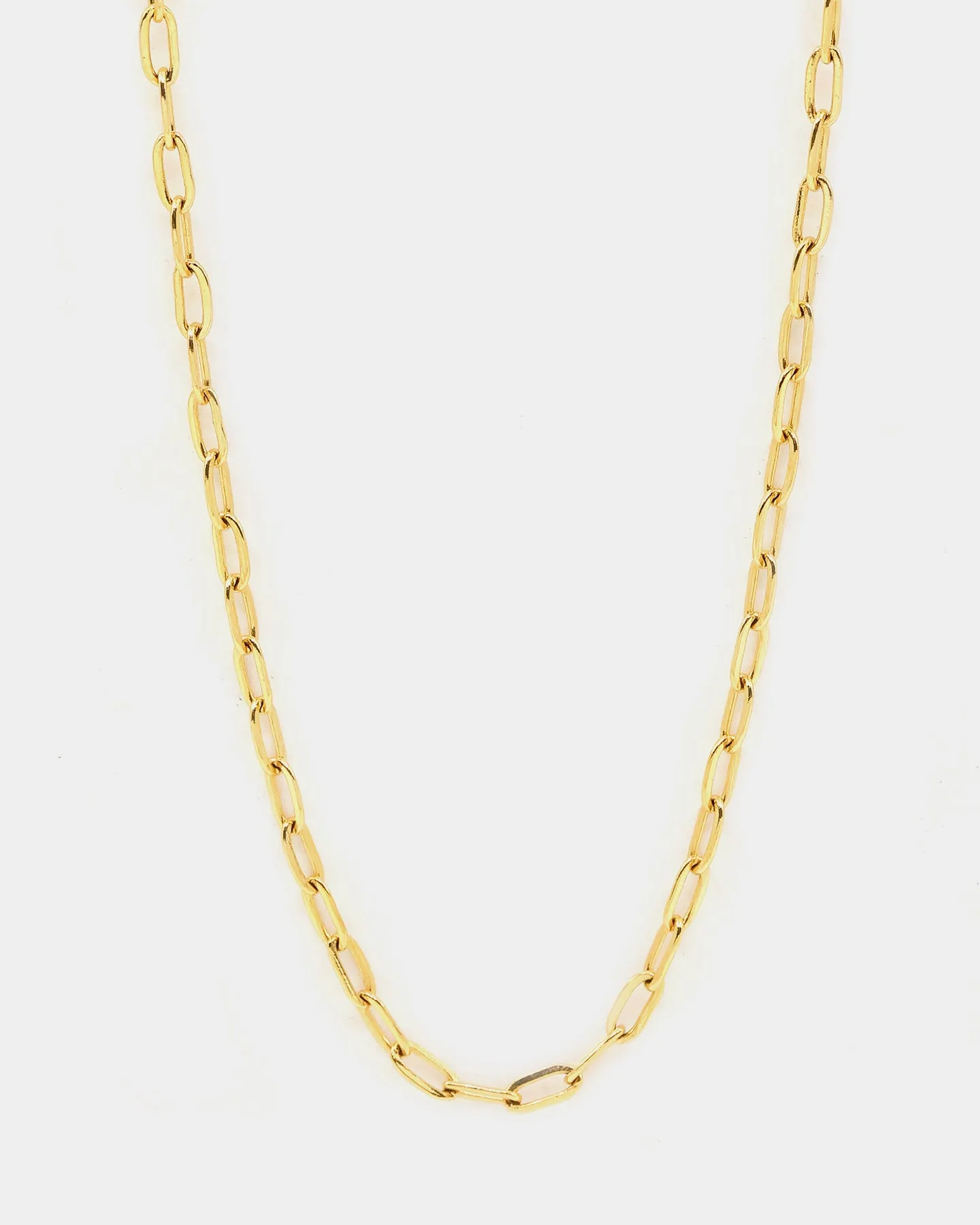 Raising Hell Women's Customisable Long Cable Necklace Gold sold by Culture Kings product image thumbnail 2