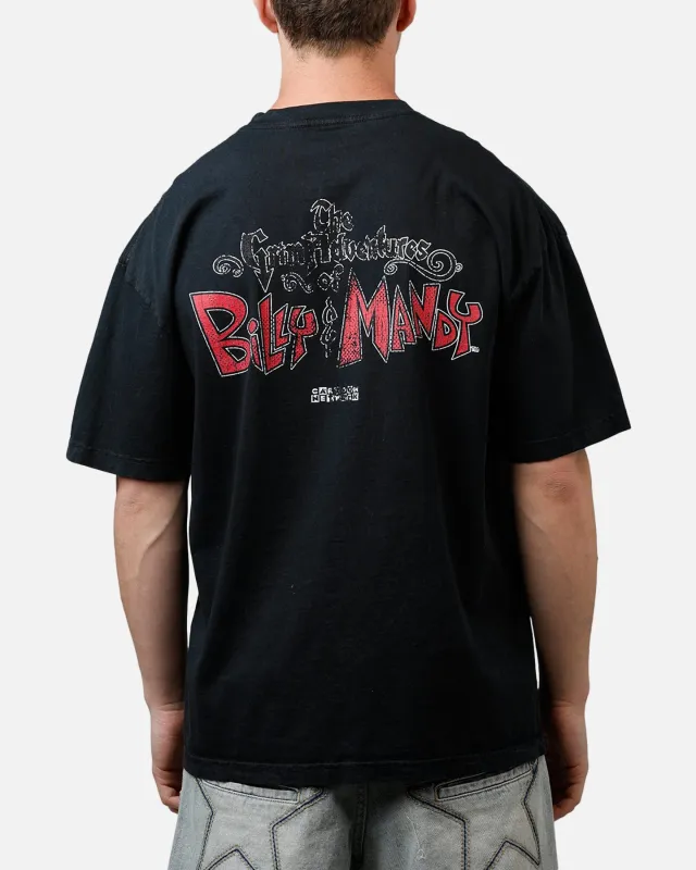 73 Studio X Cartoon Network Bill & Mandy Grail Vintage T-Shirt Black Acidwash sold by Culture Kings