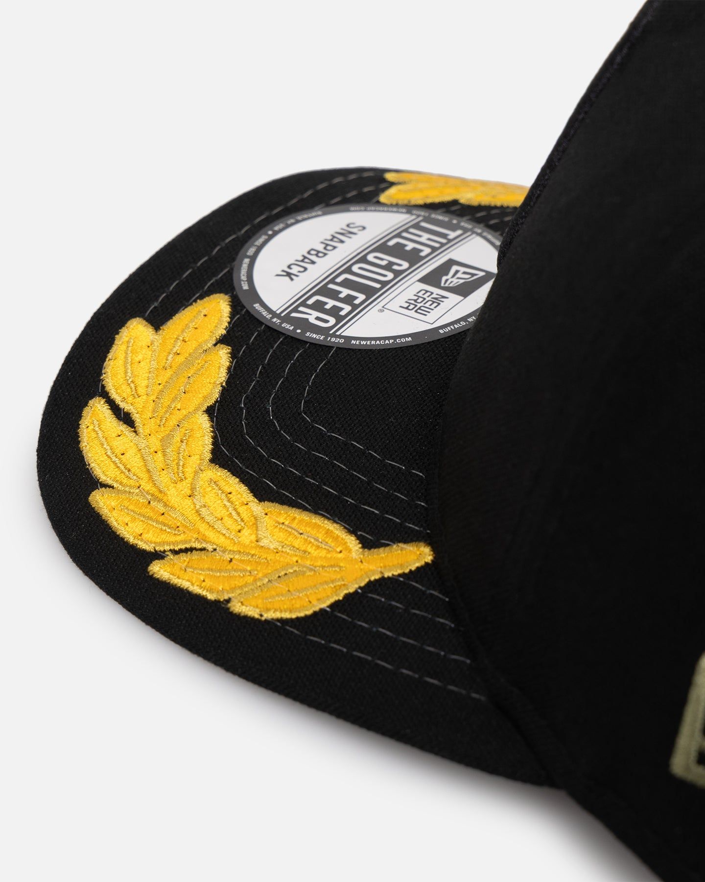 New Era Pittsburgh Pirates 'Military Patch' Pre-Curved Golfer Snapback Black sold by Culture Kings product image thumbnail 2