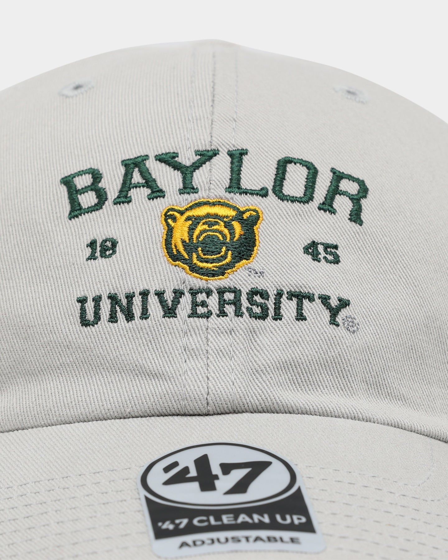 47 Brand Baylor Bears Original '47 Clean Up Strapback Gray sold by Culture Kings product image thumbnail 5