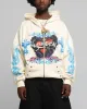 Loiter Hearts Zip Hoodie Off White sold by Culture Kings