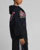 Loiter Fighter Zip Up Hoodie Washed Black sold by Culture Kings
