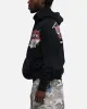 Loiter Fighter Zip Up Hoodie Washed Black sold by Culture Kings