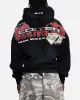 Loiter Fighter Zip Up Hoodie Washed Black sold by Culture Kings