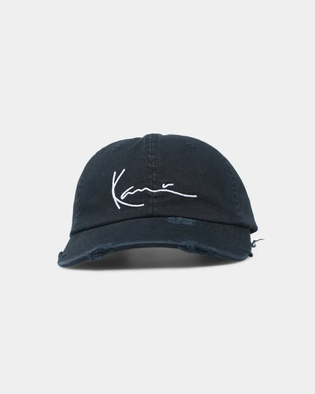 Karl Kani Signature Strapback Washed Black sold by Culture Kings