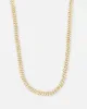 Saint Morta 6mm Iced Cuban Prong Chain Iced Gold sold by Culture Kings