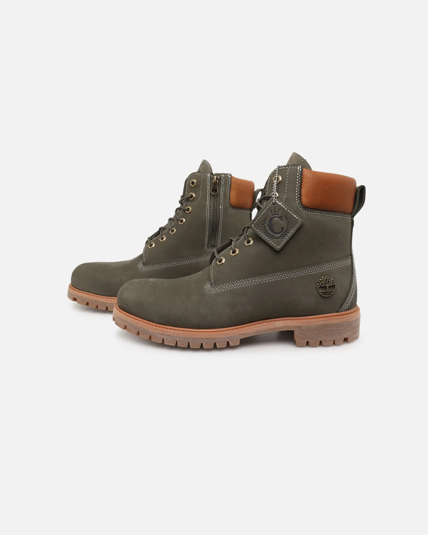 Timberland Timberland X Culture Kings 6" Premium Boot "Beef & Broccoli" Green/Brown sold by Culture Kings