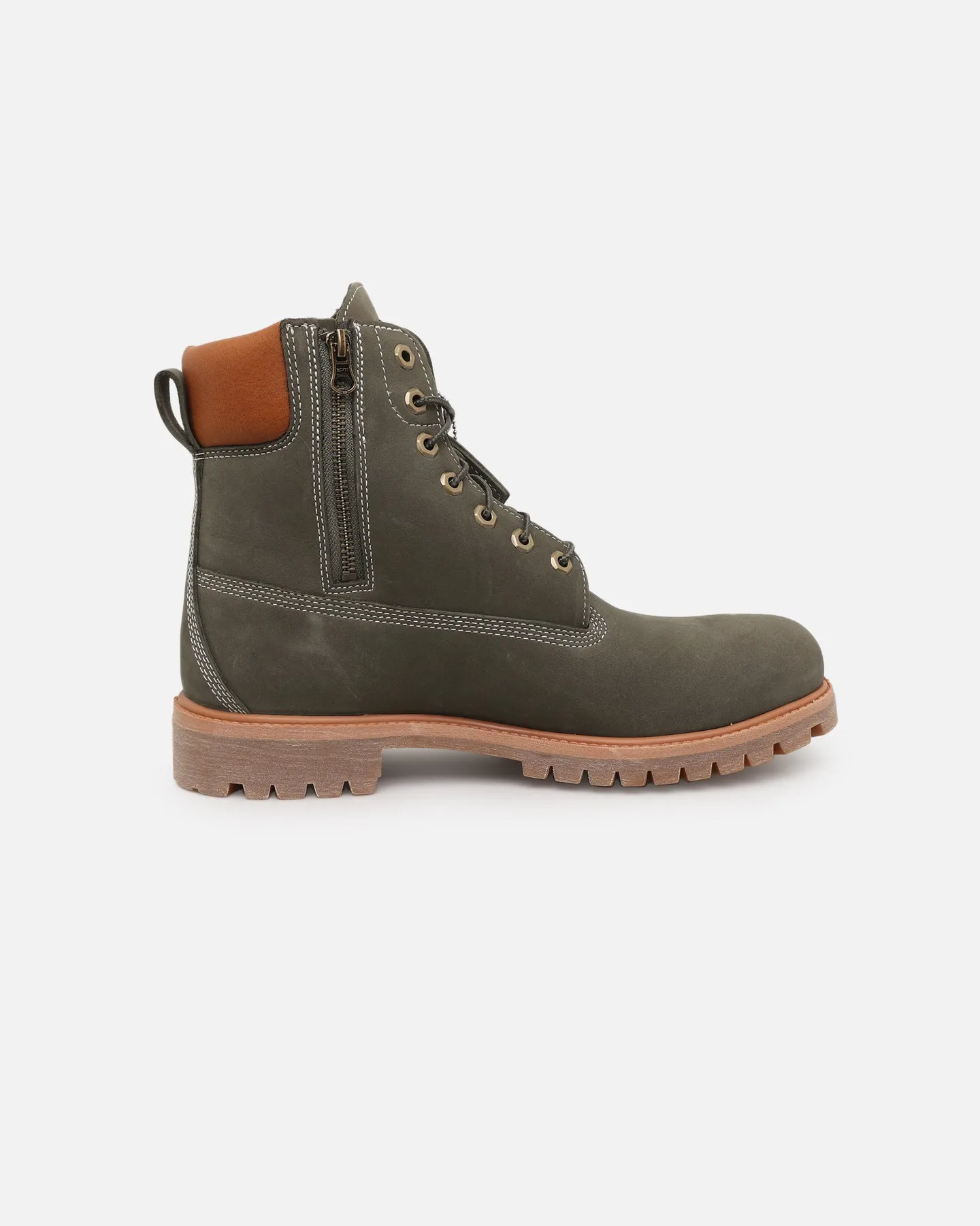 Timberland Timberland X Culture Kings 6" Premium Boot "Beef & Broccoli" Green/Brown sold by Culture Kings product image thumbnail 4