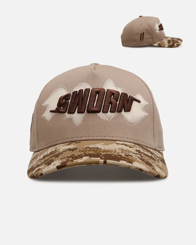 Sworn To Us Sworn Sound Snapback Desert made by Culture Kings