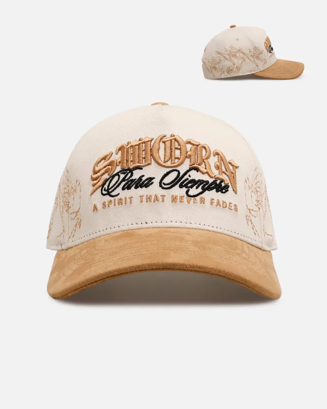 Sworn To Us Spirit Snapback Tan made by Culture Kings