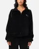 Carre Gorgeous Velour Track Jacket Black sold by Culture Kings