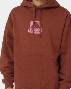 X-Large 91 Hoodie Brown/Pink sold by Culture Kings