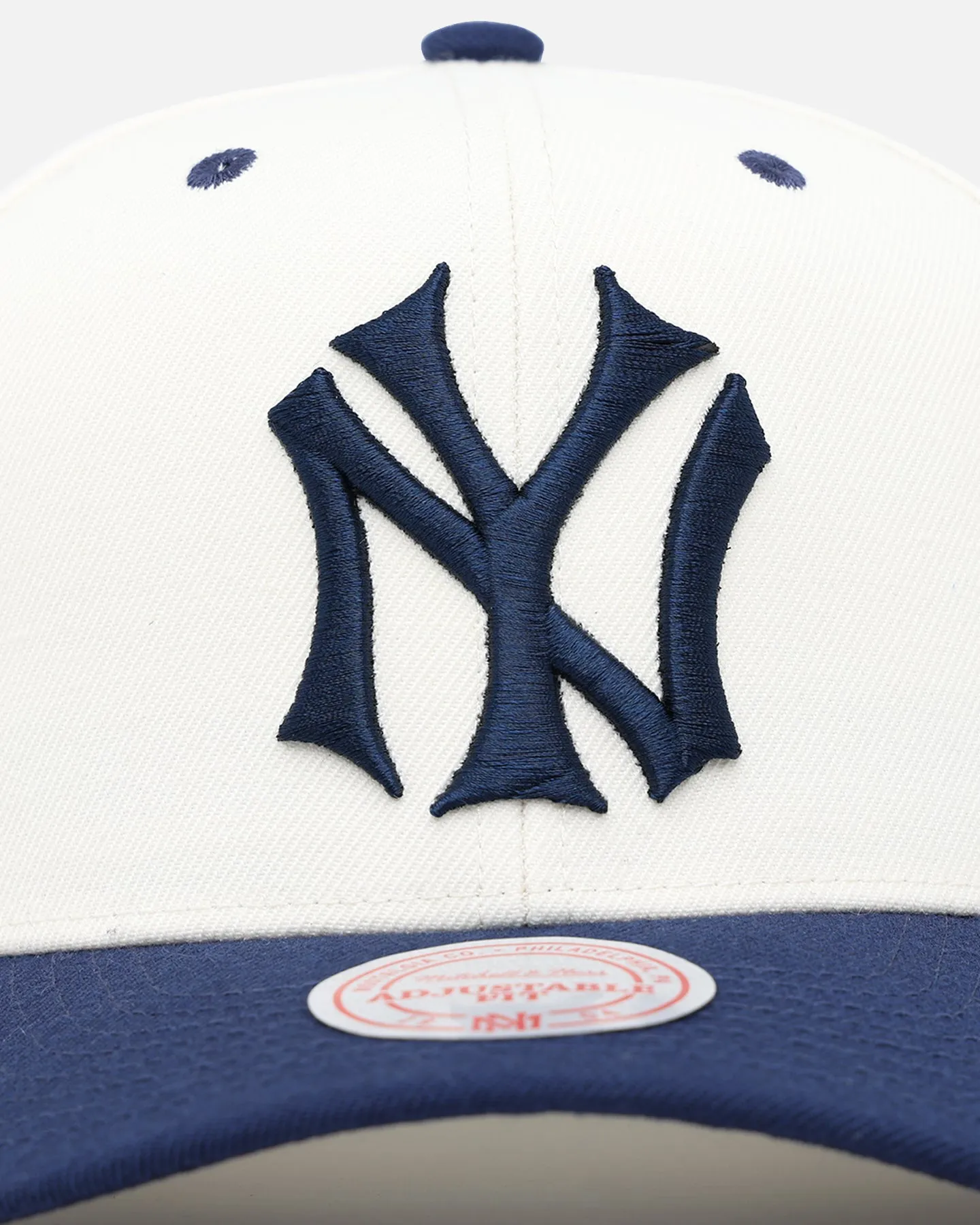 Mitchell & Ness New York Yankees Go Team Go Snapback White Cream/Blue sold by Culture Kings product image thumbnail 5