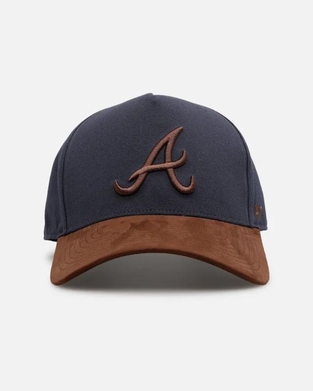 47 Brand Atlanta Braves 'Blueberry Pie' Hitch Snapback Vintage Navy sold by Culture Kings