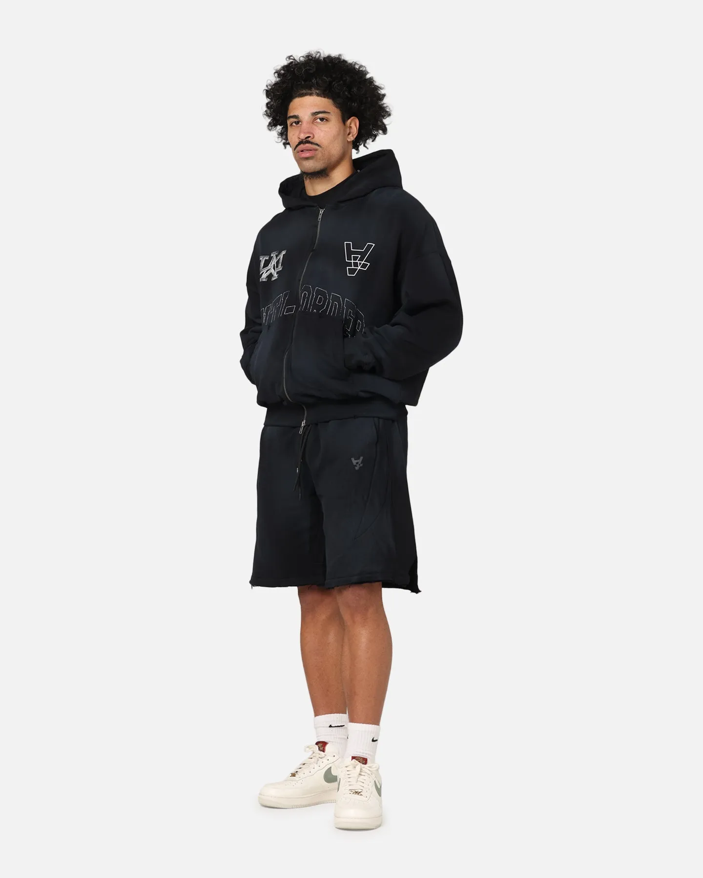 The Anti Order Post Season Zip Hoodie Sunfade Black sold by Culture Kings product image thumbnail 2