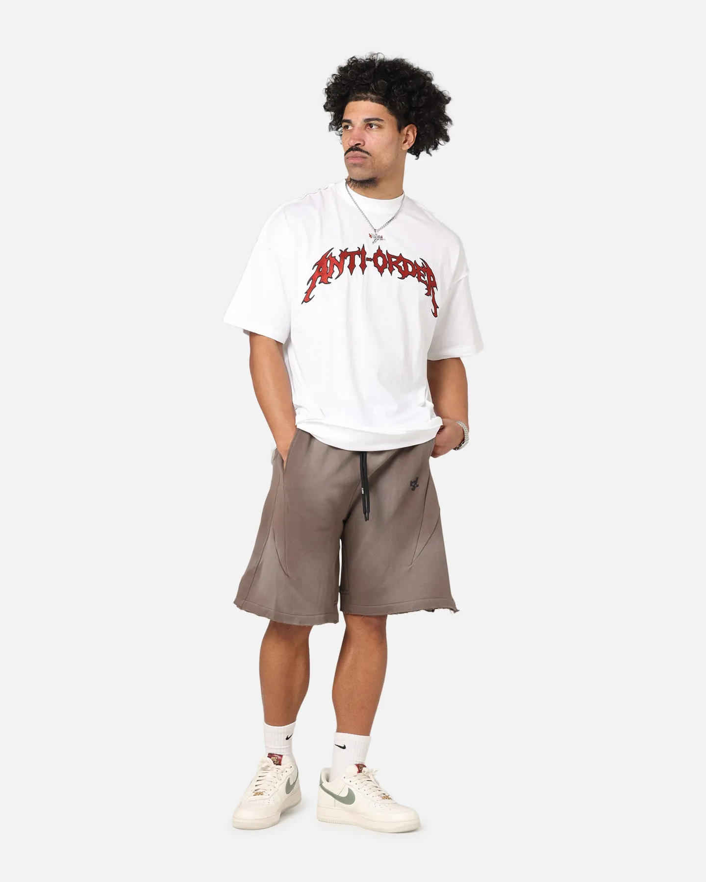 The Anti Order Mosh Non Seam T-Shirt White/Red sold by Culture Kings product image thumbnail 3